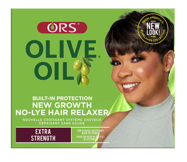 ORS Olive Oil New Growth No-Lye Hair Relaxer – Extra Strength - ANNS BEAUTY SUPPLY